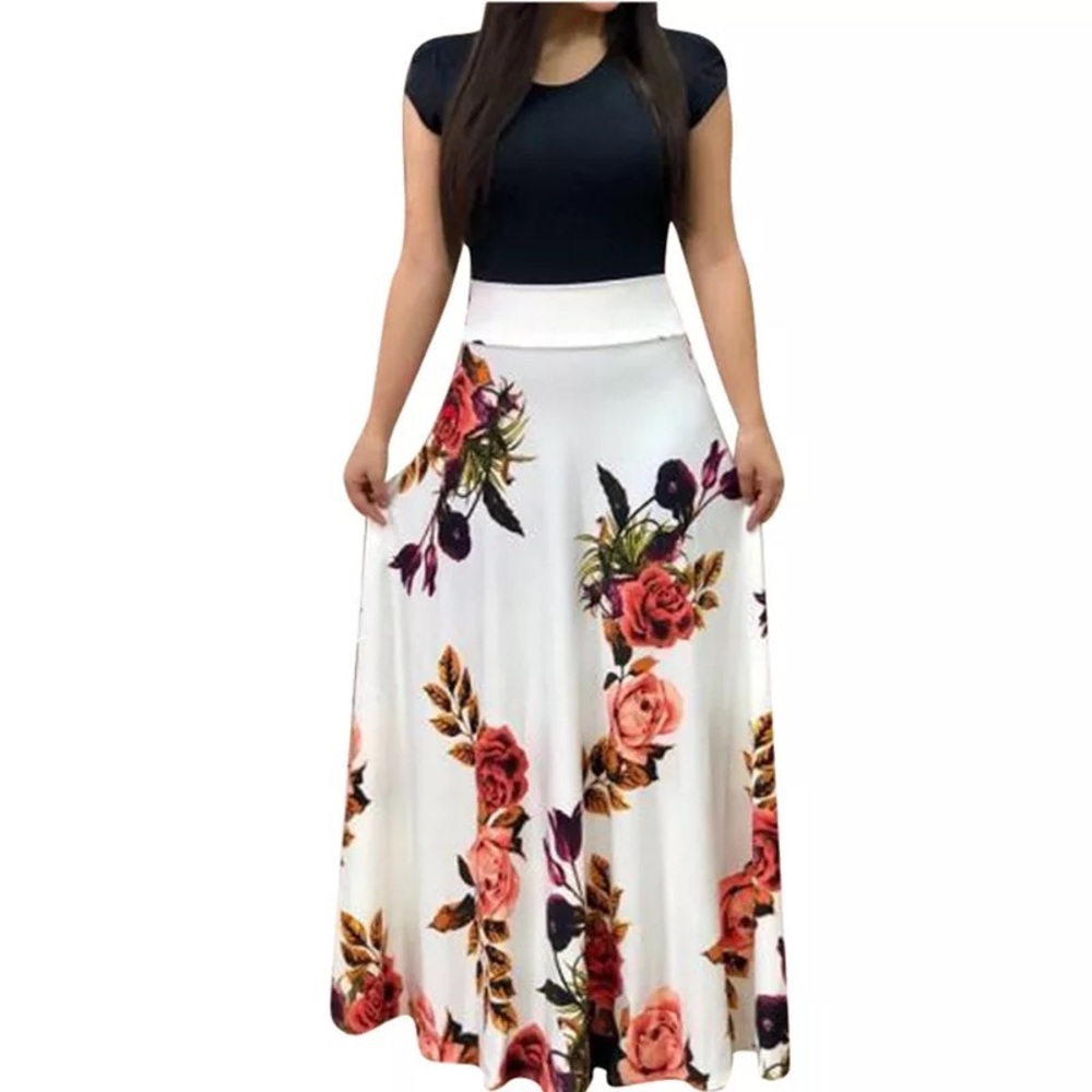 Women’s floral long dress